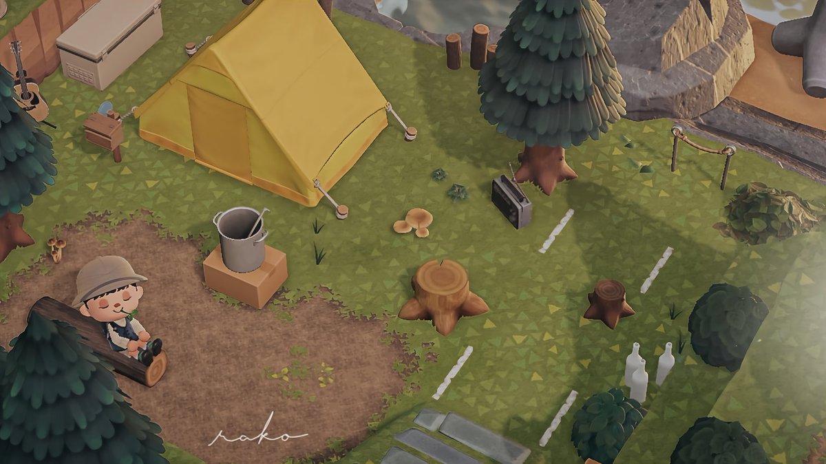 acnh_rako's tweet image. 🌲🏕️🌲

┈┈┈┈┈┈┈┈┈

#AnimalCrossing #ACNH #あつ森 
#あつ森写真部 #あつまれどうぶつの森