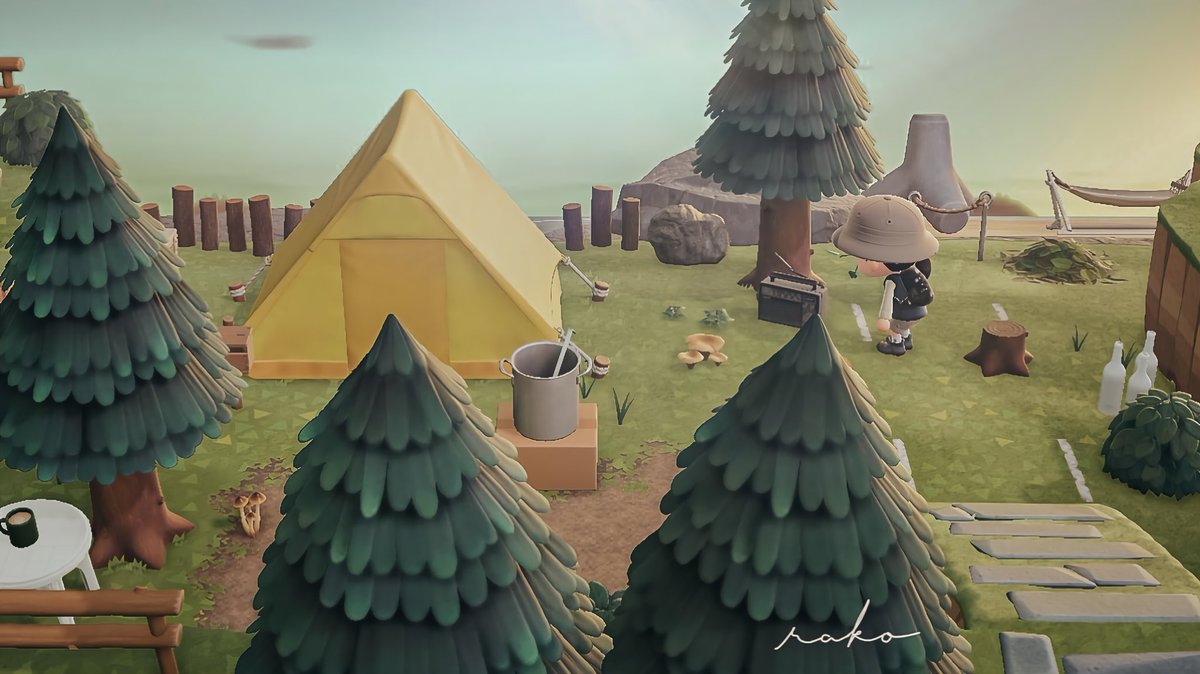 acnh_rako's tweet image. 🌲🏕️🌲

┈┈┈┈┈┈┈┈┈

#AnimalCrossing #ACNH #あつ森 
#あつ森写真部 #あつまれどうぶつの森