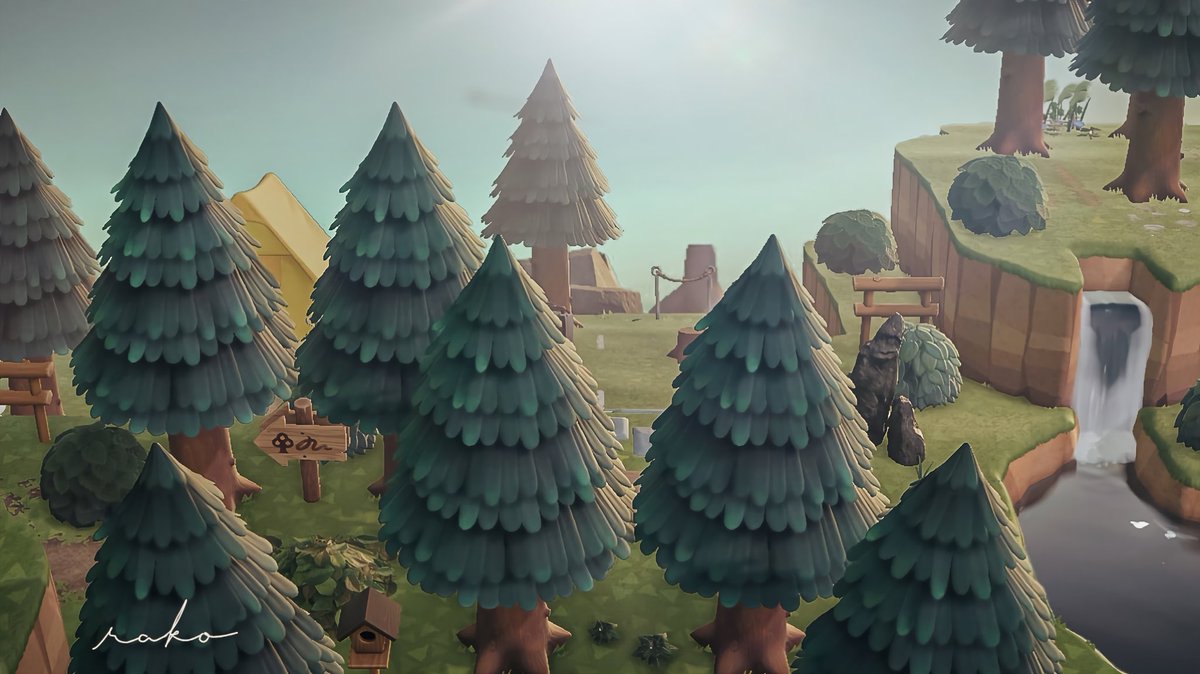 acnh_rako's tweet image. 🌲🏕️🌲

┈┈┈┈┈┈┈┈┈

#AnimalCrossing #ACNH #あつ森 
#あつ森写真部 #あつまれどうぶつの森