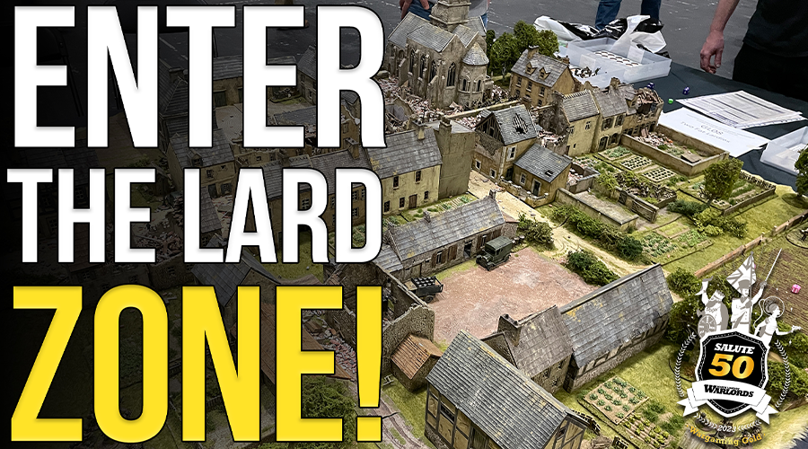 WargamesIll's tweet photo. Salute 50 - The Lard Zone interview
https://t.co/6oTE48J7j0
#Wargames #Wargaming #Wargamers #TableTop #TableTopGaming #TableTopWargaming #MiniatureWargaming #MiniWargames #MiniatureWargamers #MiniWargames #Salute #Salute2023 #Salute50 @SLondonWarlords @TooFatLardies https://t.co/N2HTSZSdo9