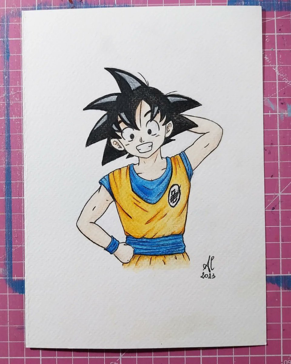 Ale_creation2_0's tweet photo. Goku Day has passed, but Nerd Thursday hasn't!! How many ❤️ for our favorite Saiyan?
#DragonBall #DragonBallSuper #DragonBallZ #Goku #GokuDay #songokudrawing #gokudrawing #drawingoftheday #drawing #thursdaymorning #thursdaynerd #nerdy #nerd #art #artwork #ArtOfTheDay #watercolor https://t.co/WD7PecFOFH