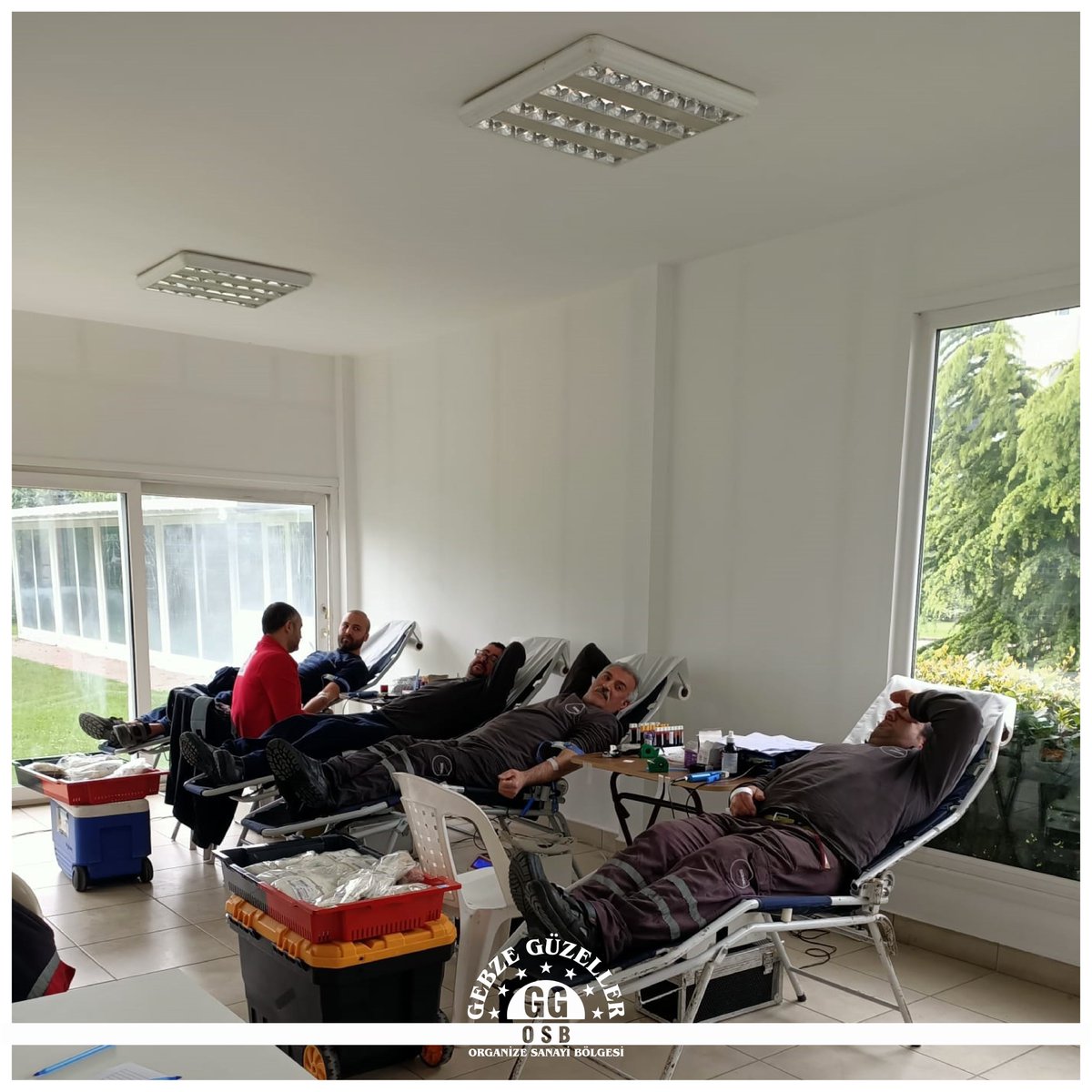 OsbGebze's tweet photo. "Kızılay Kan Bağışı Kampanyası"
OSB'miz ve Kızılay organizasyonunda, Kızılay görevlileri tarafından kan bağışı programı düzenlendi.
https://t.co/vgSz8YXzZQ https://t.co/aMLMA6laNL