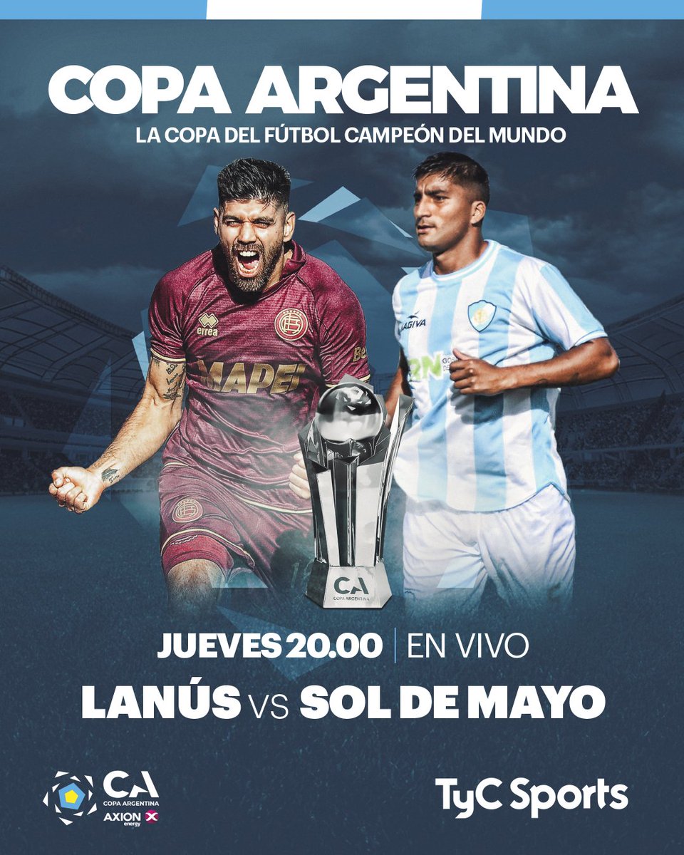 TyC Sports on Twitter "Viví Lanús vs Sol de Mayo por la Copa Argentina