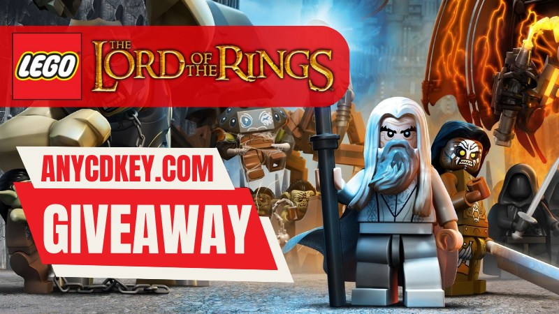 🎁GIVEAWAY: LEGO Lords of the Rings (Steam)  

Step into the captivating realm of LEGO Lord of the Rings and join Frodo & Gandalf!

Rules to enter:
✅Follow me & @anycdkey 
☑️Retweet & Tag a Friend

⏳ Ends in 3 days

#LEGOLordoftheRings #Steam #Giveaway #LEGO #GameGiveaway #PC