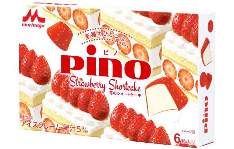 【先行発売】暑い日はピノで決まり♪苺のショートケーキフレーバー。