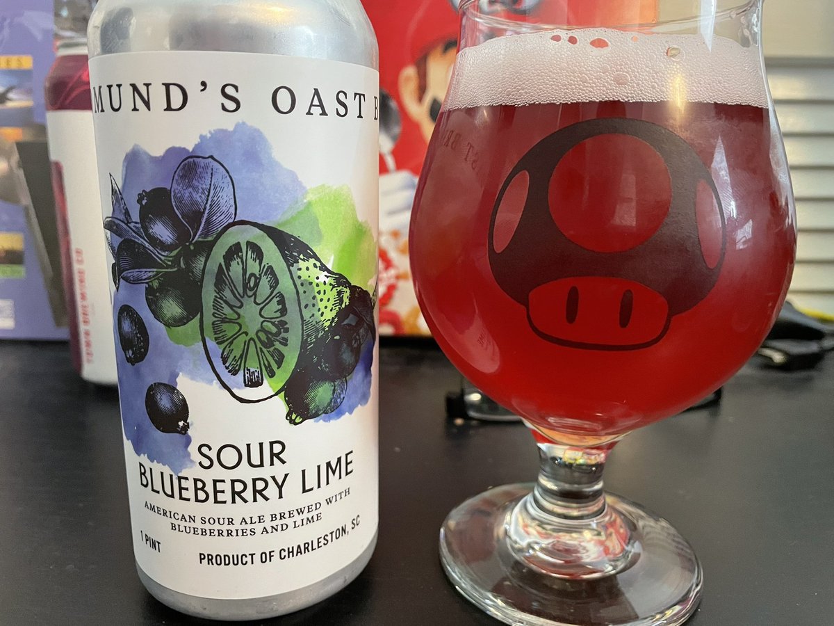 ABeerAndAGame's tweet photo. This #noIPAmay i am trying a different style each week for the Power Hour Podcast. Last week was stouts, this week is sours

Beers tried:
- Broken Tarted by @townbrewing 
- Sour Blueberry Lime by @EdmundsOast 

New episode drops tomorrow!

#ThirstyThursday https://t.co/jHZJCLvGFC
