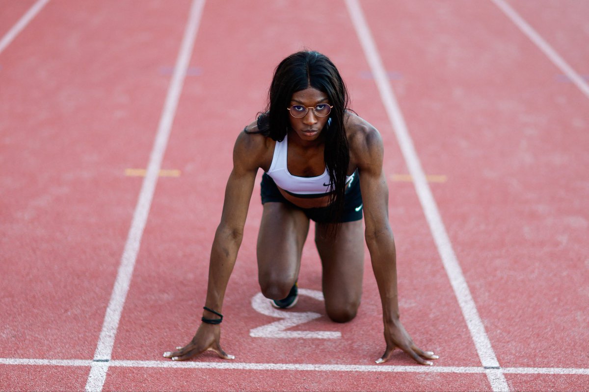 IreneAguiarG's tweet photo. Antena 3 califica como “sueño roto” que un hombre, Diouf, no pueda participar en la categoría femenina de los JJOO.

Diouf, que como hombre era #980, ganó una competición femenina en Francia. Para @A3Noticias no es “sueño roto” para la mujer que perdió su título. https://t.co/uupPmxaDON