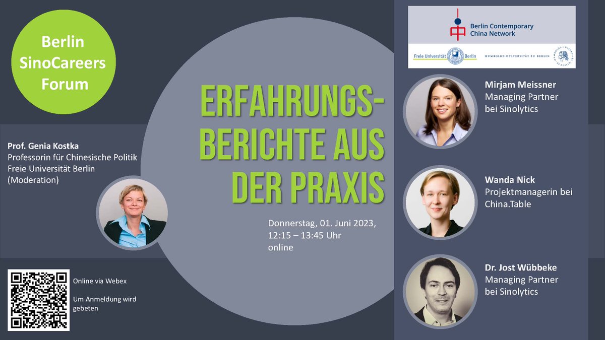 Genia Kostka (@genia_kostka) on Twitter photo SinoCareers Forum am 1 Juni: Welche Möglichkeiten stehen Studierenden der Chinastudien auf dem globalen Arbeitsmarkt offen? Welche Fehler sollte ich bei Bewerbungen vermeiden? <a href="/BerlinBCCN/">Berlin Contemporary China Network (BCCN)</a> Mit Mirjam Meissner, <a href="/WandaNick3/">Wanda Nick</a> & <a href="/jostw/">Jost Wubbeke</a> Vorabregistrierung hier: geschkult.fu-berlin.de/e/oas/sinologi… SinoCareers Forum am 1 Juni: Welche Möglichkeiten stehen Studierenden der Chinastudien auf dem globalen Arbeitsmarkt offen? Welche Fehler sollte ich bei Bewerbungen vermeiden? <a href="/BerlinBCCN/">Berlin Contemporary China Network (BCCN)</a> Mit Mirjam Meissner, <a href="/WandaNick3/">Wanda Nick</a> & <a href="/jostw/">Jost Wubbeke</a> Vorabregistrierung hier: geschkult.fu-berlin.de/e/oas/sinologi…