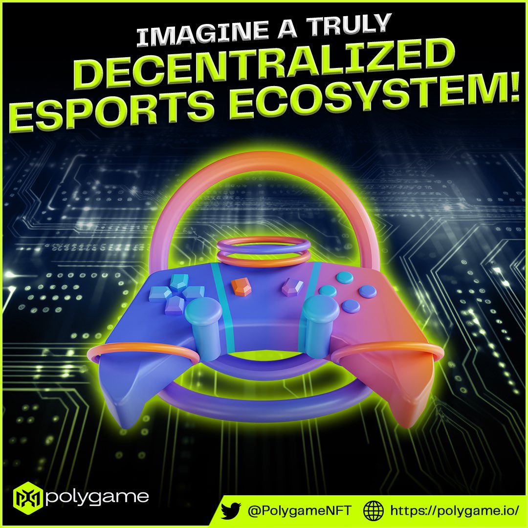 🎮🌟 Polygame - where teams and fans can play, compete, own, and earn together in a completely decentralized manner. 

No centralized control, just the power of the community! 💪