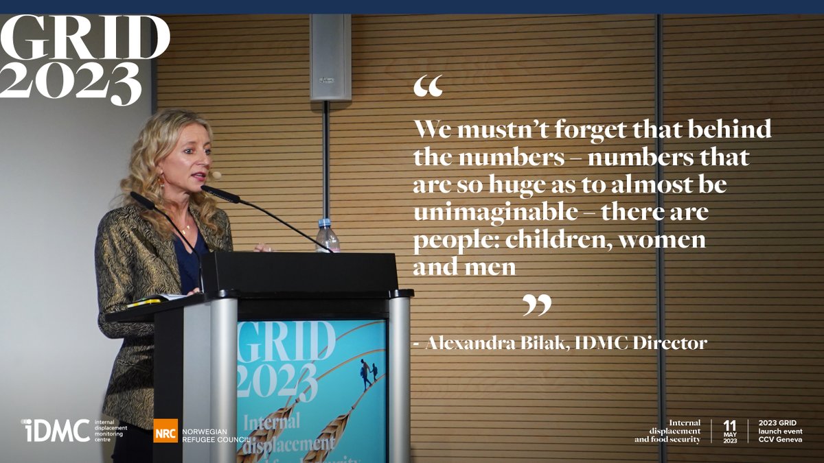 IDMC tweet media