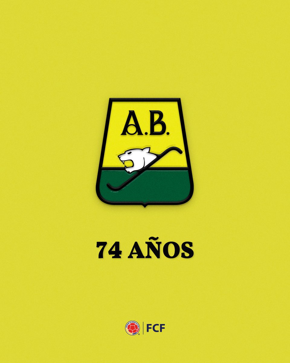 FCFSeleccionCol's tweet photo. ¡Feliz aniversario #️⃣7️⃣4️⃣ al @ABucaramanga! 👏 https://t.co/L60uECRaMD