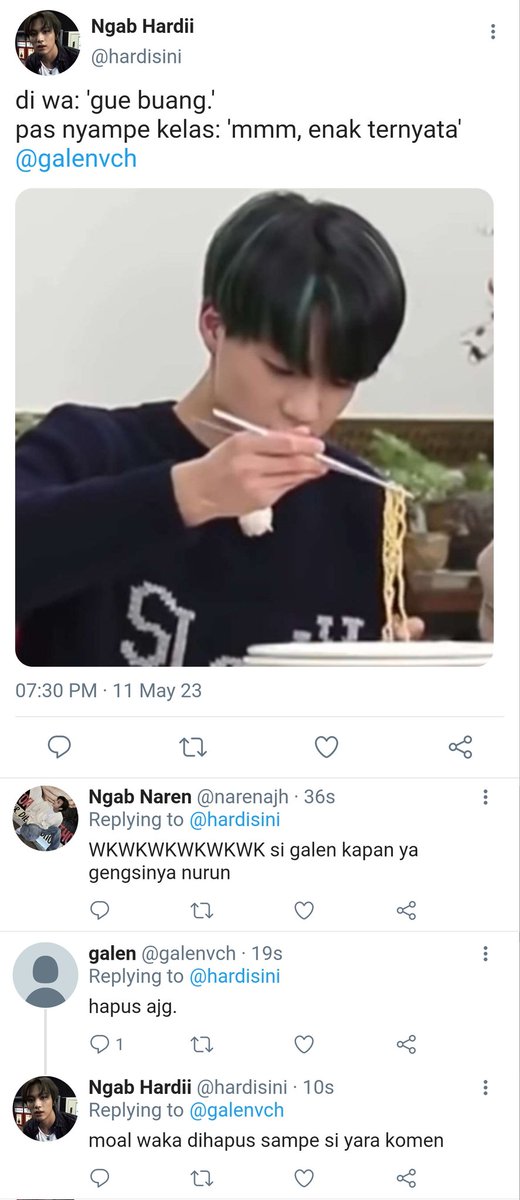 gengsi

—lee jeno few tweets au
©gottalovearun
