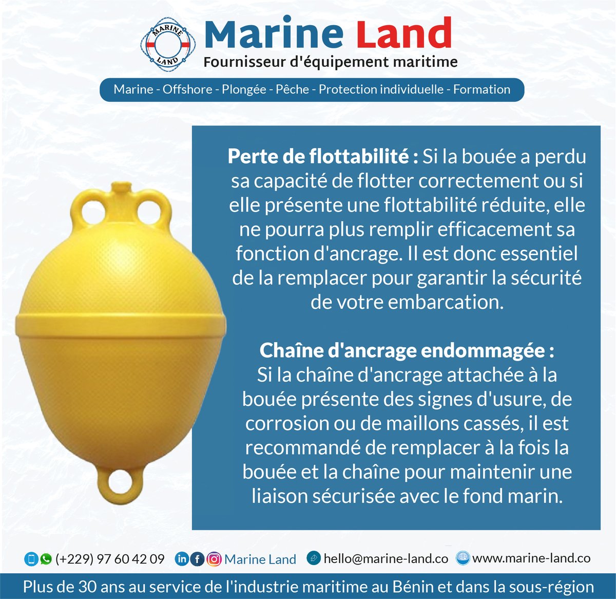 MarinelandBenin's tweet photo. 𝗤𝘂𝗮𝗻𝗱 𝗳𝗮𝘂𝘁-𝗶𝗹 𝗰𝗵𝗮𝗻𝗴𝗲𝗿 𝘀𝗮 𝗯𝗼𝘂𝗲́𝗲 𝗱'𝗮𝗻𝗰𝗿𝗮𝗴𝗲 ?

#bouee #maritime #port #navire #marineland #shipping https://t.co/g7DkiAjKLy