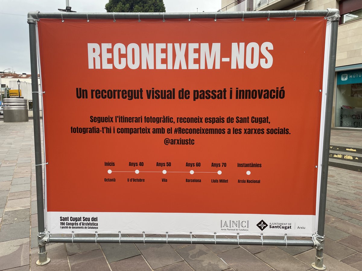 ajsantcugat's tweet photo. 📸No et perdis l'expo "Reconeixem-nos". Un recorregut visual de passat i innovació, fins al 31 de maig

Segueix l’itinerari fotogràfic, reconeix espais de #SantCugat, fotografia-t’hi i comparteix amb el hashtag #Reconeixemnos a les xxss

@arxiustc @arxiunacional @AAC_GD https://t.co/wz0XSICCEl