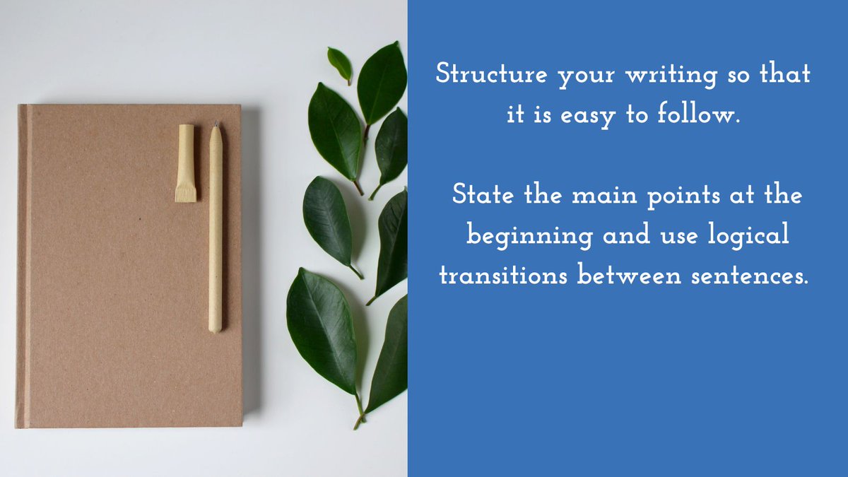 GudrunLauret's tweet image. #writingtips #logicalstructure bit.ly/3LtTy27