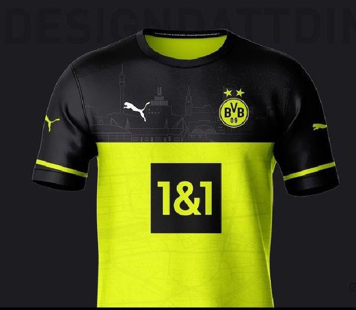 CROVEK23's tweet photo. Wieso @pumafootball ? Wieso macht man TOLLE Vorschläge bewusst hässlicher ? @BVB #bvb #designdattding https://t.co/IpcmS0zzZY