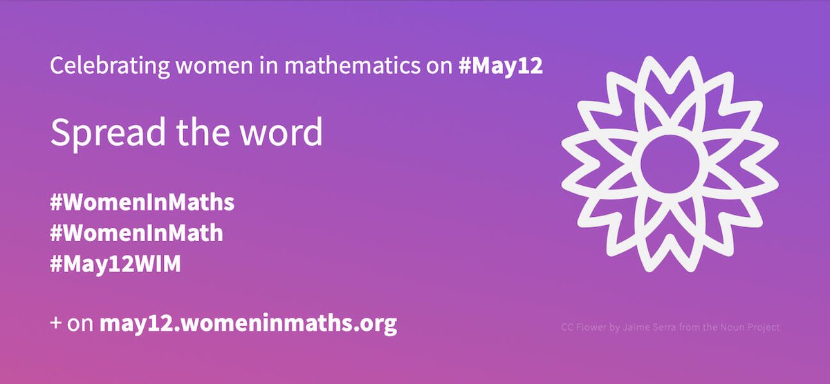 Don't miss out on today's events in celebration of #InternationalWomenInMathematicsDay

👇👇👇

may12.womeninmaths.org/2023-list

#WomenInMaths
#WomenInMath
#May12WIM