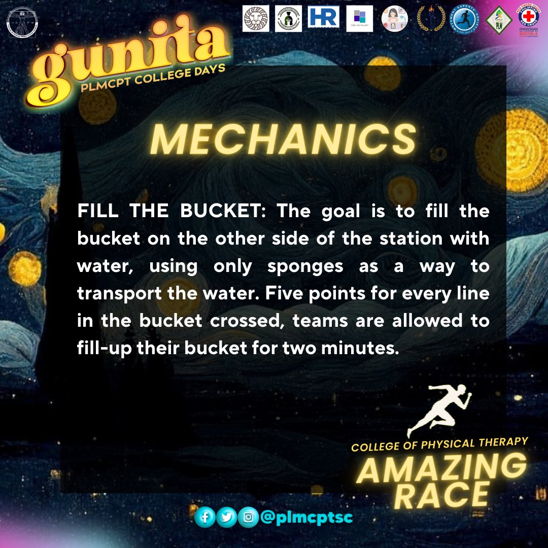 PLMCPTSC's tweet photo. Amazing na amazing nga naman ang race na gaganapin sa ikalawang araw ng Gunita! Sa mga istasyong madadaanan, ang talino at determinasyon ay ‘wag kalilimutan! Paghandaan ang Amazing Race gamit ang mga mechanics na ito.

#GUNITA2023
#CPTBeyondBarriers
#EvidenceInExcellence https://t.co/lKkS2hVz4s