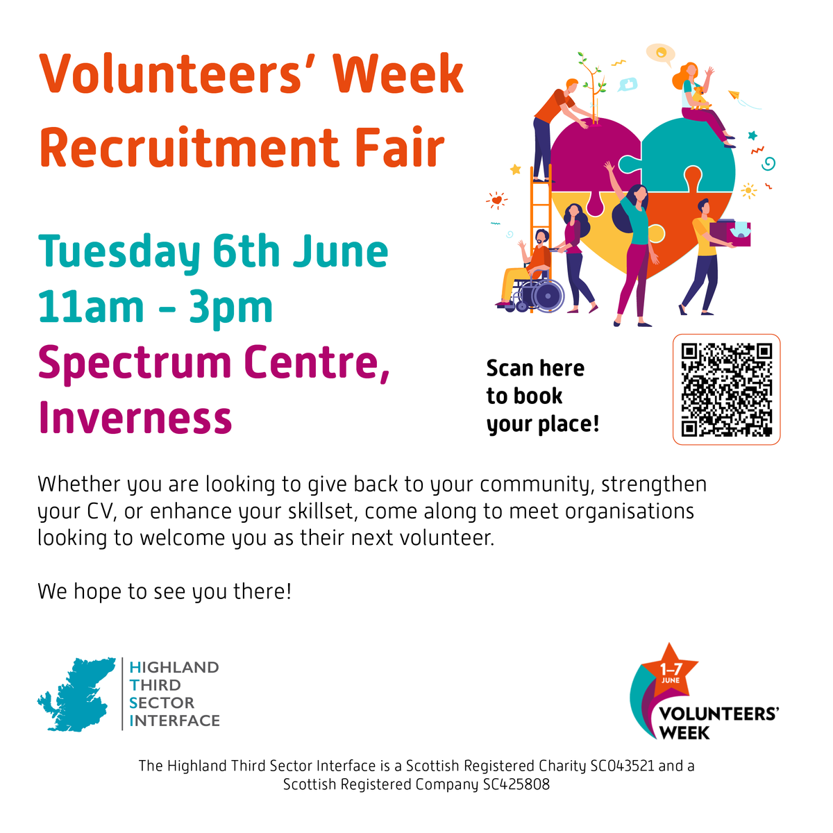 PSOSYouthVol's tweet photo. Thinking of volunteering with @PoliceScotland as a #SpecialConstable or #PSYV Adult Volunteer? Pop along and have a chat with us at our @PoliceScotland stall between 11 am - 3 pm on Tuesday, 6th June, at #SpectrumCentre #Inverness
#VolunteersWeekScot
#KeepingPeopleSafe https://t.co/slmAfwcHRa