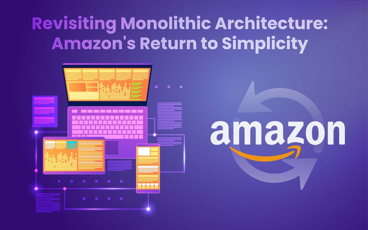 SolutionsSid's tweet image. Revisiting Monolithic Architecture: Amazon&apos;s Return to Simplicity. bit.ly/44SQvbo 

#monolithicarchitecture #microservices #softwaredevelopment #digitaltransformation #SIDGS