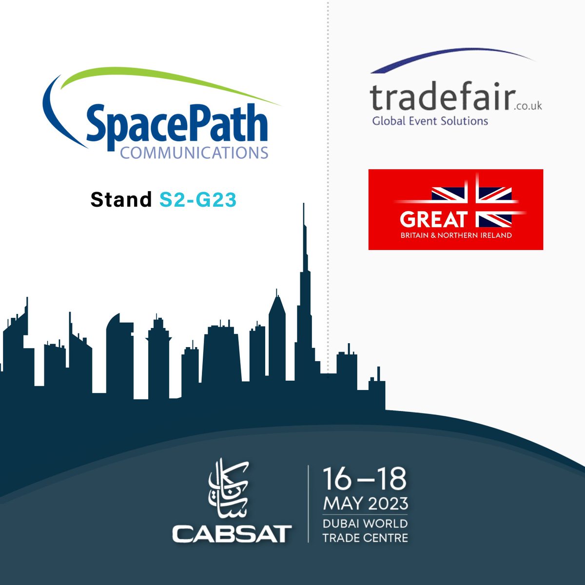 TFSUK's tweet photo. Are you going to @CABSATofficial 2023? Meet @SpacepathComms there, exhibiting in the #UKPavilion, who designs, manufactures &amp; supports a wide array of uplink amplifiers &amp; associated equipment covering all mission-critical #SATCOM segments - https://t.co/jkJgpL5UuG #UKatCABSAT23 https://t.co/fGBeqSPBvo