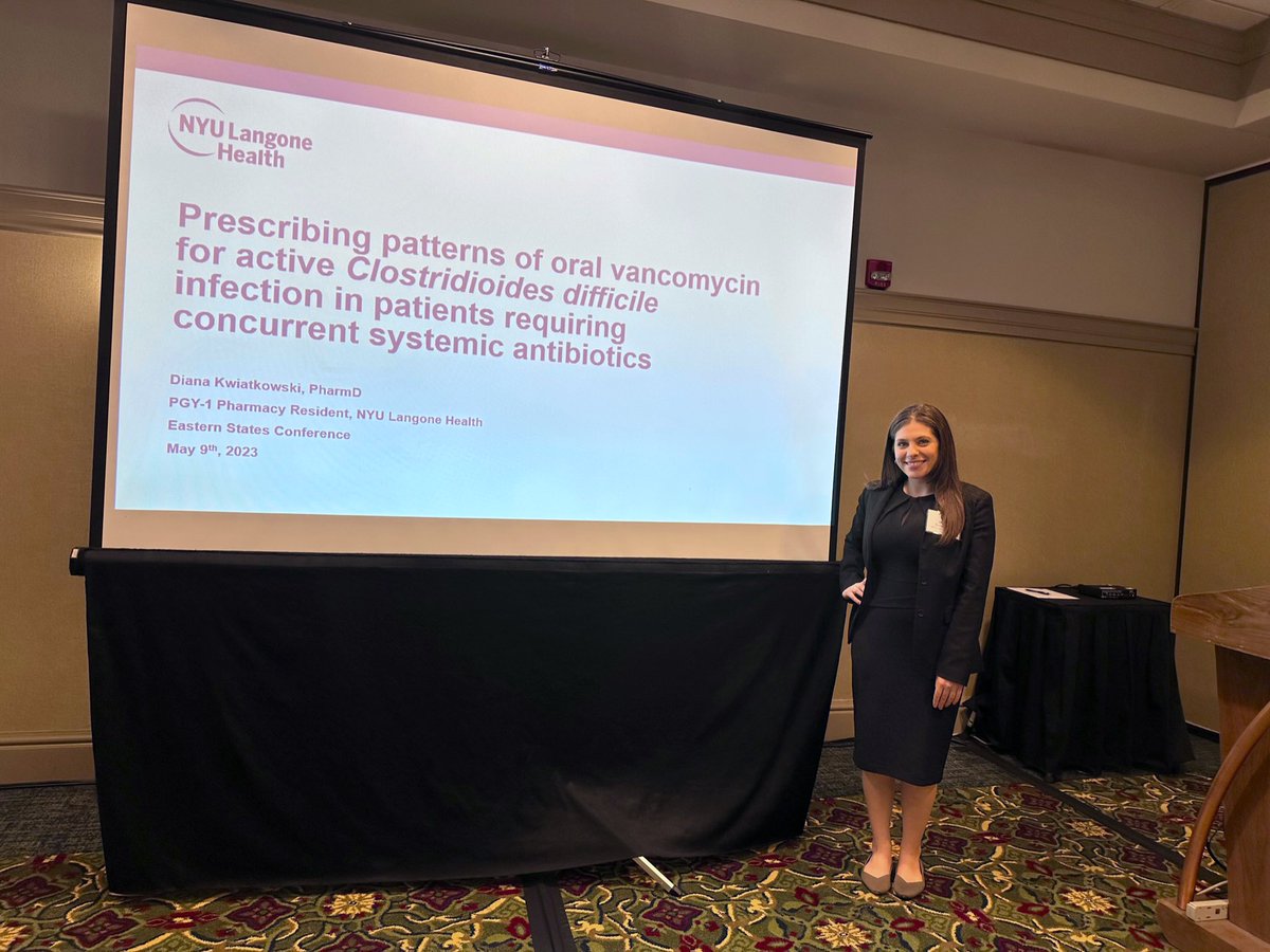 NYUPharmRes's tweet photo. Congrats to all our PGY-1 Pharmacy Residents who shared their amazing research at the Eastern States Residency Conference! Looking forward to your future endeavors! https://t.co/NDXvZmQtNv