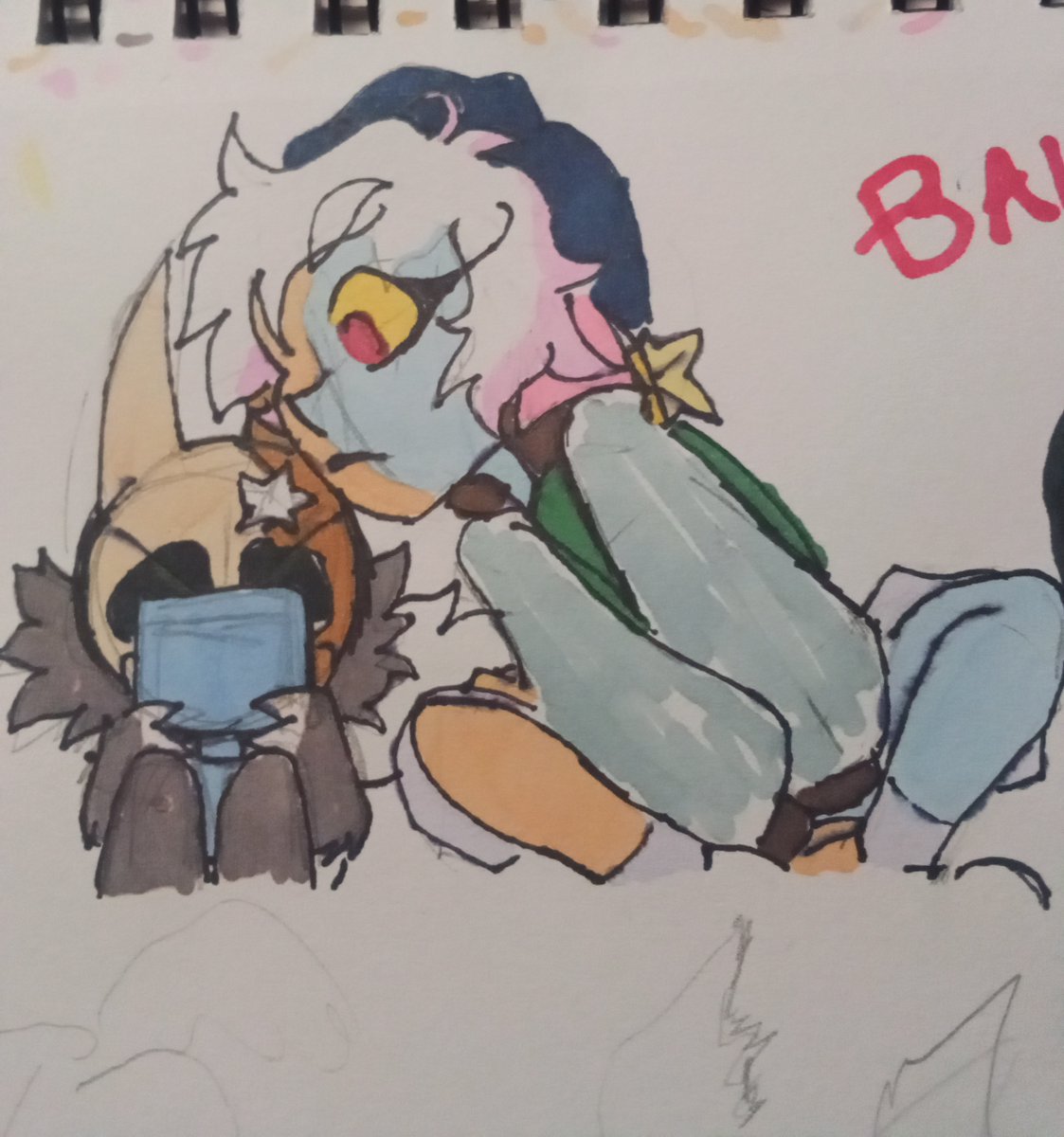 chaozz_aaaaEEE's tweet photo. Markers test with best bois
#toh #TheOwlHouse #thecoll https://t.co/eATURUo6Cg