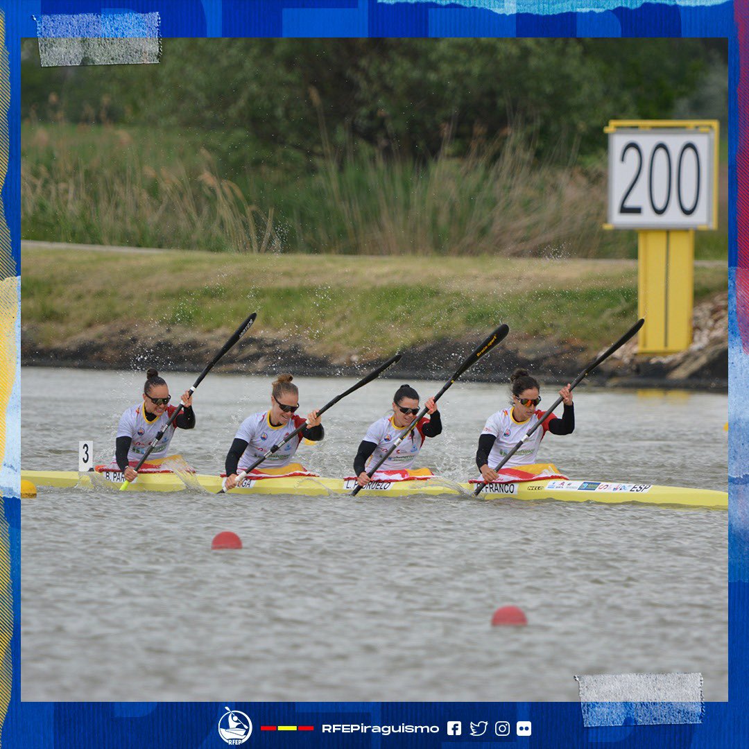 RFEPiraguismo's tweet photo. 🔥 MÁXIMA POTENCIA 🔥

Nuestros K4 entran en escena.

#CanoESP 🇪🇸 #SomosPalistas https://t.co/R5MwYhLLQG
