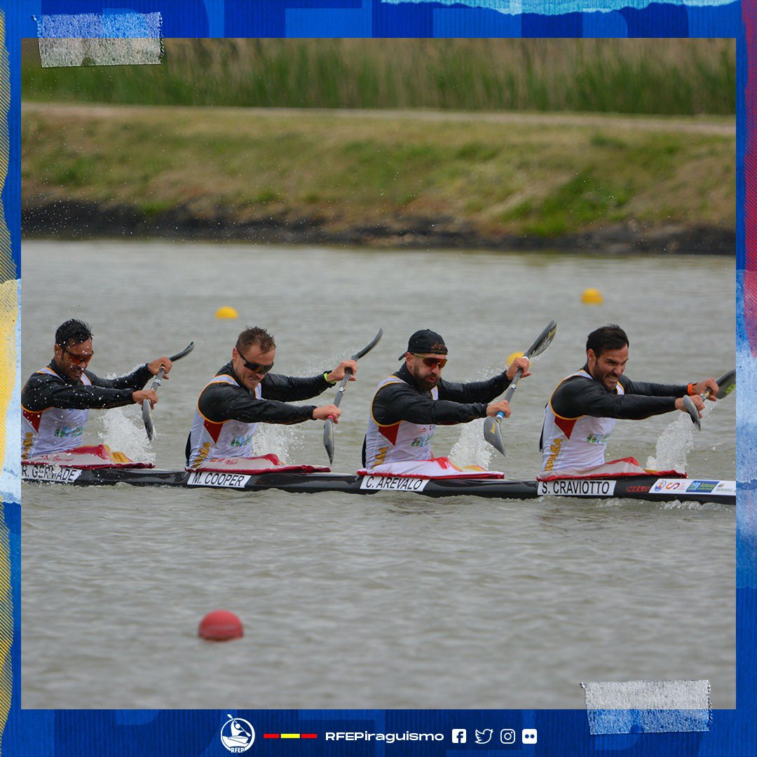 RFEPiraguismo's tweet photo. 🔥 MÁXIMA POTENCIA 🔥

Nuestros K4 entran en escena.

#CanoESP 🇪🇸 #SomosPalistas https://t.co/R5MwYhLLQG