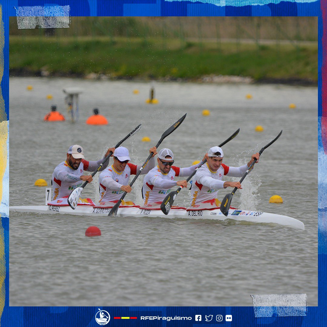 RFEPiraguismo's tweet photo. 🔥 MÁXIMA POTENCIA 🔥

Nuestros K4 entran en escena.

#CanoESP 🇪🇸 #SomosPalistas https://t.co/R5MwYhLLQG