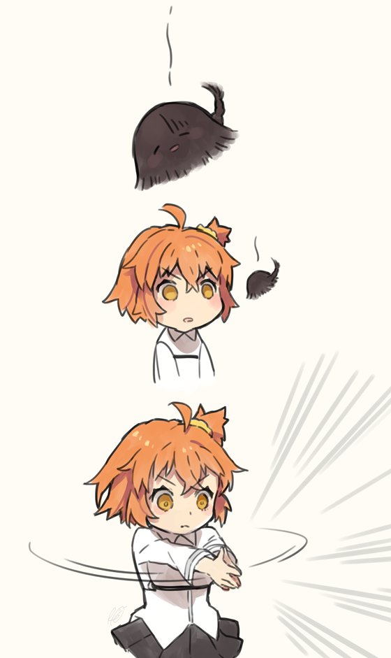 ぐだ子 「まっくろくろ太」|けぴのイラスト