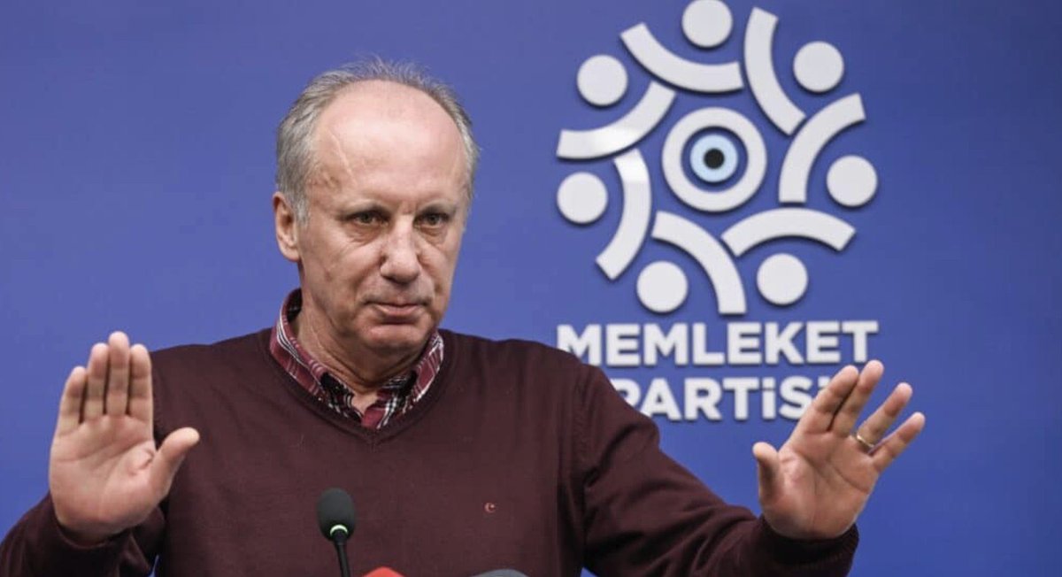 mafya_devlet's tweet photo. Muharrem İnce Kimdir ?

Muharrem İnce (d. 4 Mayıs 1964, Yalova), Türk öğretmen ve siyasetçidir. 2021 yılından beri Memleket Partisi genel başkanıdır. 2018 Türkiye cumhurbaşkanlığı seçiminde Cumhuriyet Halk Partisi tarafından cumhurbaşkanı adayı olarak gösterilmiştir. 2023 Türkiye https://t.co/hk1zNpD5UN