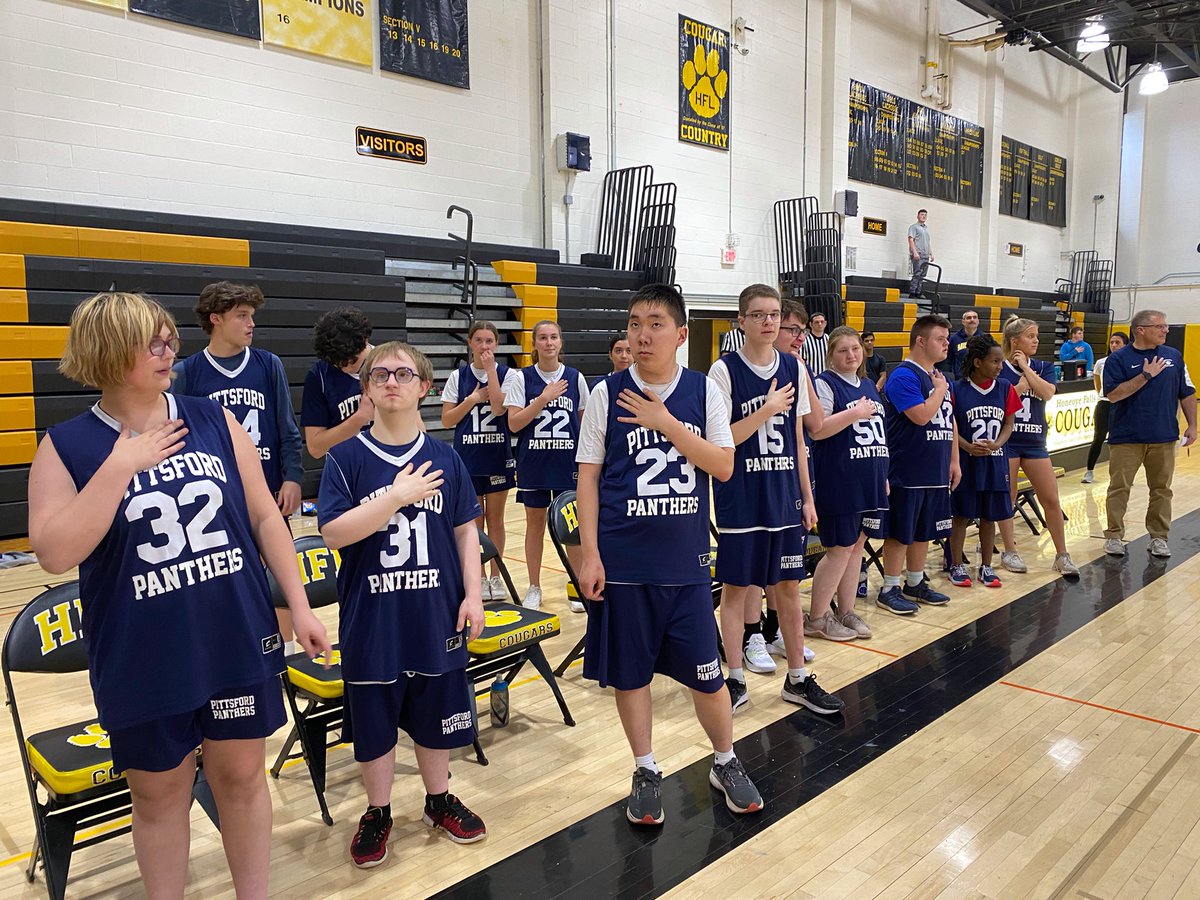 Unified Hoops (@unifiedpanthers) on Twitter photo Best day of the week, GAME DAY! Home today 5pm at Mendon vs. Lyons. Come see what all the excitement is about! <a href="/PCSDAthletics/">Pittsford Athletics</a> <a href="/sectionvunified/">Section V Unified Sports</a> Best day of the week, GAME DAY! Home today 5pm at Mendon vs. Lyons. Come see what all the excitement is about! <a href="/PCSDAthletics/">Pittsford Athletics</a> <a href="/sectionvunified/">Section V Unified Sports</a>