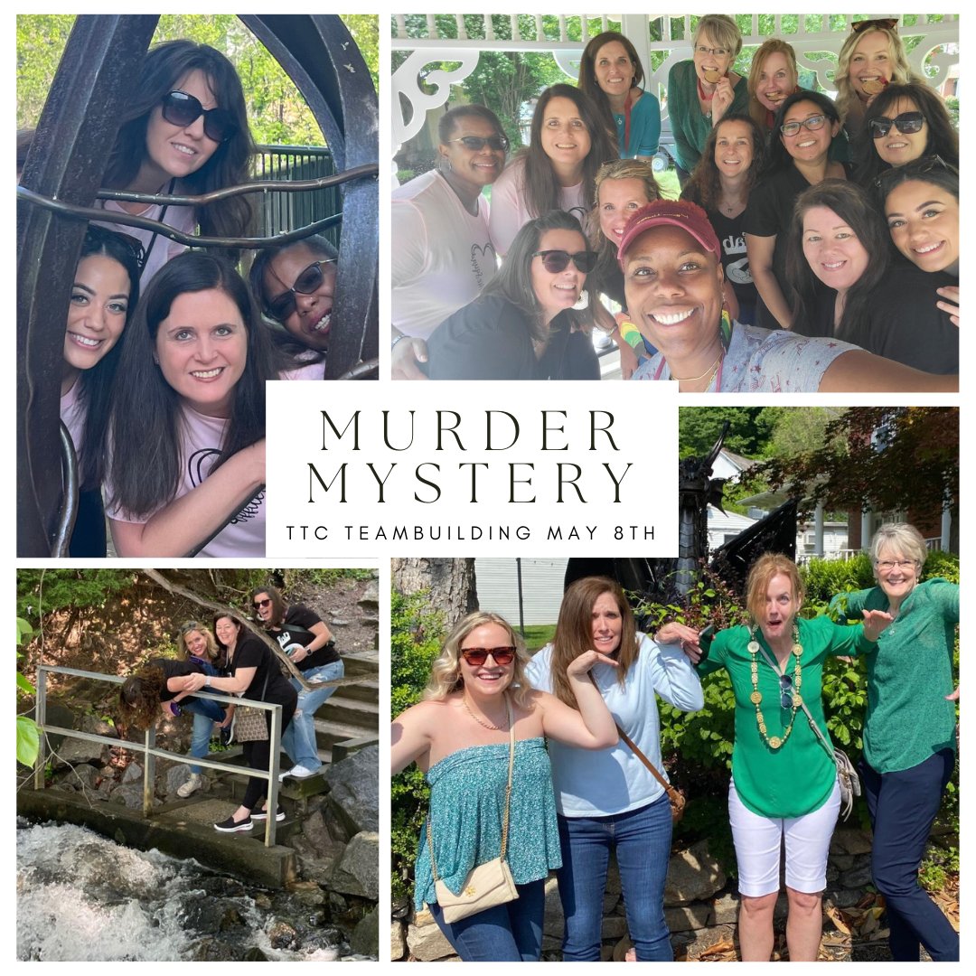 TheTrngConn's tweet photo. TTC’s Murder Mystery Mayhem Scavenger Hunt in Occoquan, VA.
Three teams competed in a fun filled scavenger hunt filled with tricky challenges, photo opportunities and trivia.  #teambuilding #mentoring #murdermystery #workfun https://t.co/HafxNf03tf
