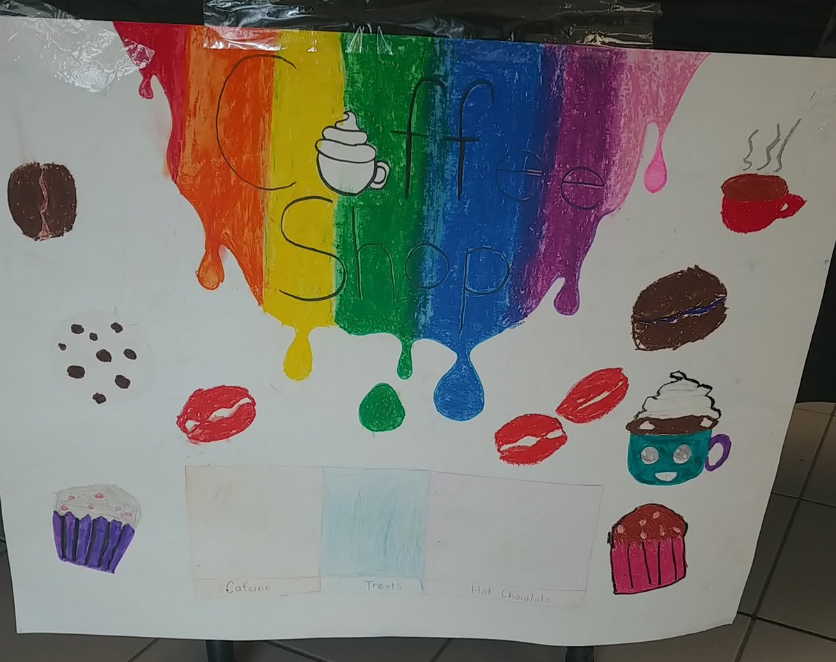 abewrdsb's tweet photo. Coffee Shop by our Extended Day kids this morning, all proceeds are going to @kwsphumane.  A wonderful morning sweet treat! @wrdsb https://t.co/yGdtoJdq5K