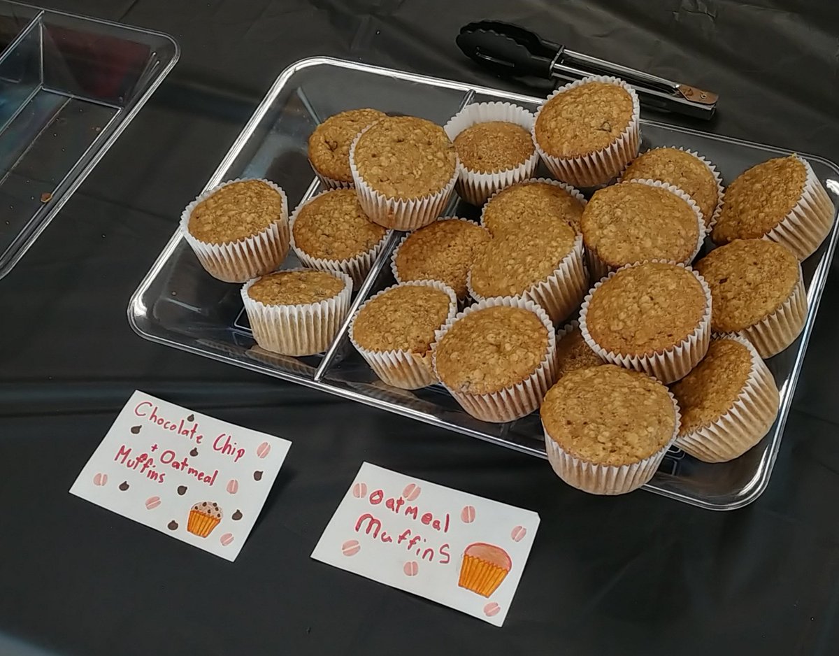 Coffee Shop by our Extended Day kids this morning, all proceeds are going to <a href="/kwsphumane/">The Humane Society of KW & Stratford Perth</a>.  A wonderful morning sweet treat! <a href="/wrdsb/">Waterloo Region DSB</a>
