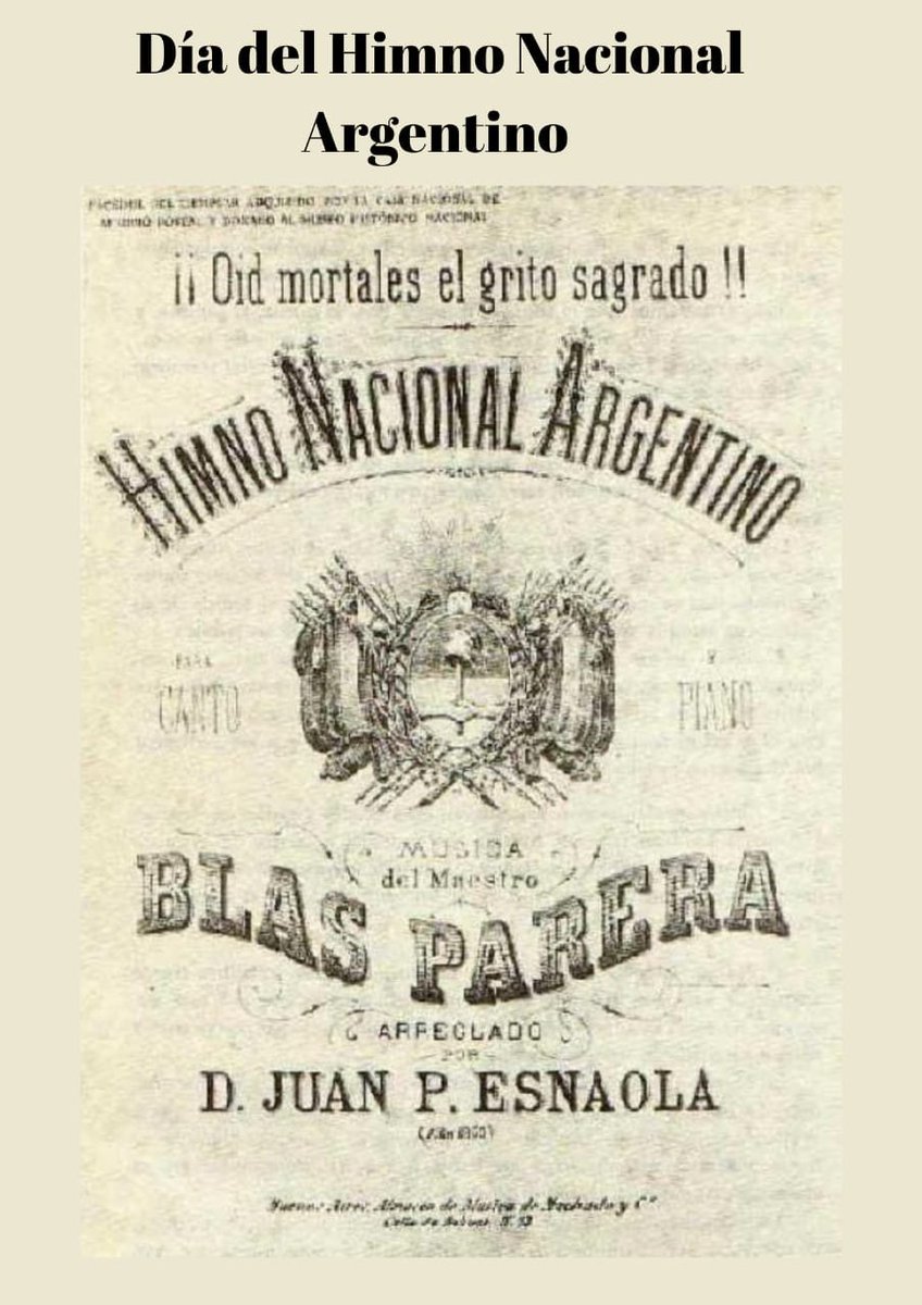 #11deMayo #DíadelHimnoNacionalArgentino
La canción que nos une e identifica como pueblo.🇦🇷
Libertad! Libertad! Libertad!
