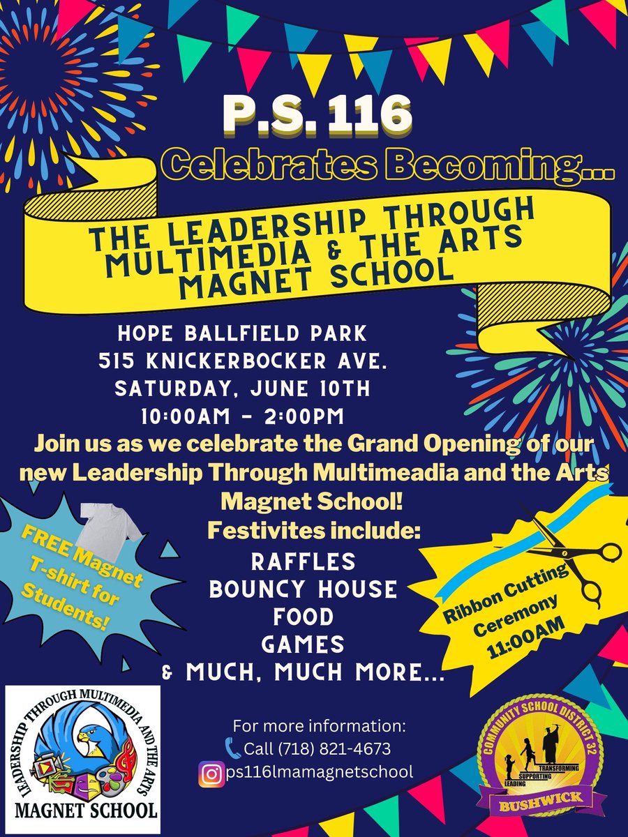 PS 116 The LMA Magnet School tweet media