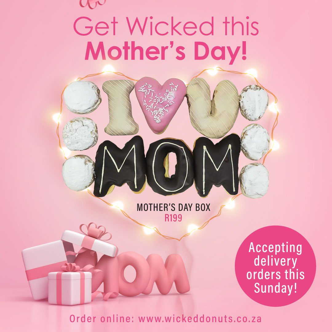 wickeddonuts's tweet photo. Get wicked this Mothers Day! 😍 https://t.co/viAjAgBK6a