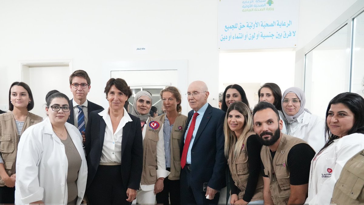 🙏à S.E. Anne Grillo, Amb. de France au Liban <a href="/AmbaFranceLiban/">La France au Liban 🇫🇷🇪🇺</a> pr sa visite du centre <a href="/AmelNGO/">Amel Association International</a> de santé à #Arkoub développé avec le <a href="/CdCMAE/">Centre de Crise et de Soutien</a> et maintenant soutenu par <a href="/AFD_France/">Agence Française de #Développement (AFD) 🇫🇷 🇪🇺</a> ds le cadre du consortium SAQIRH avec <a href="/premiereurgence/">Première Urgence_Int</a> et <a href="/MdM_France/">Médecins du Monde</a> 
#righttohealth #health4all