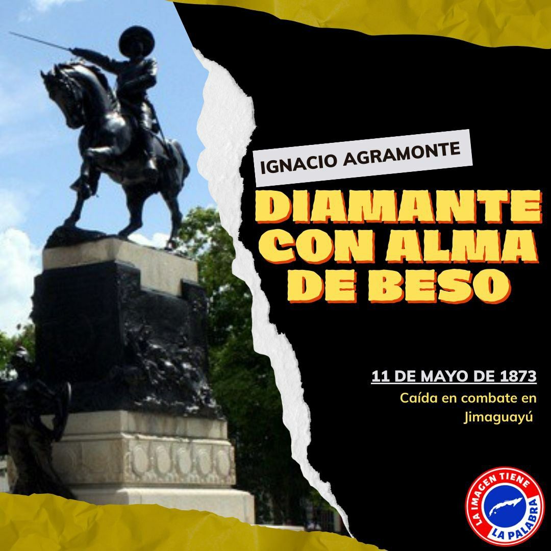 Gran ejemplo de la vida, muere en combate hace 150 años Ignacio Agramonte y Loynaz, El Mayor, es motivo de permanente homenaje para los habitantes del territorio que lo vio nacer.
#ElMayorVive 
#CubaViveEnSuHistoria 
#AduanadeCuba 
#AduanaVillaClara