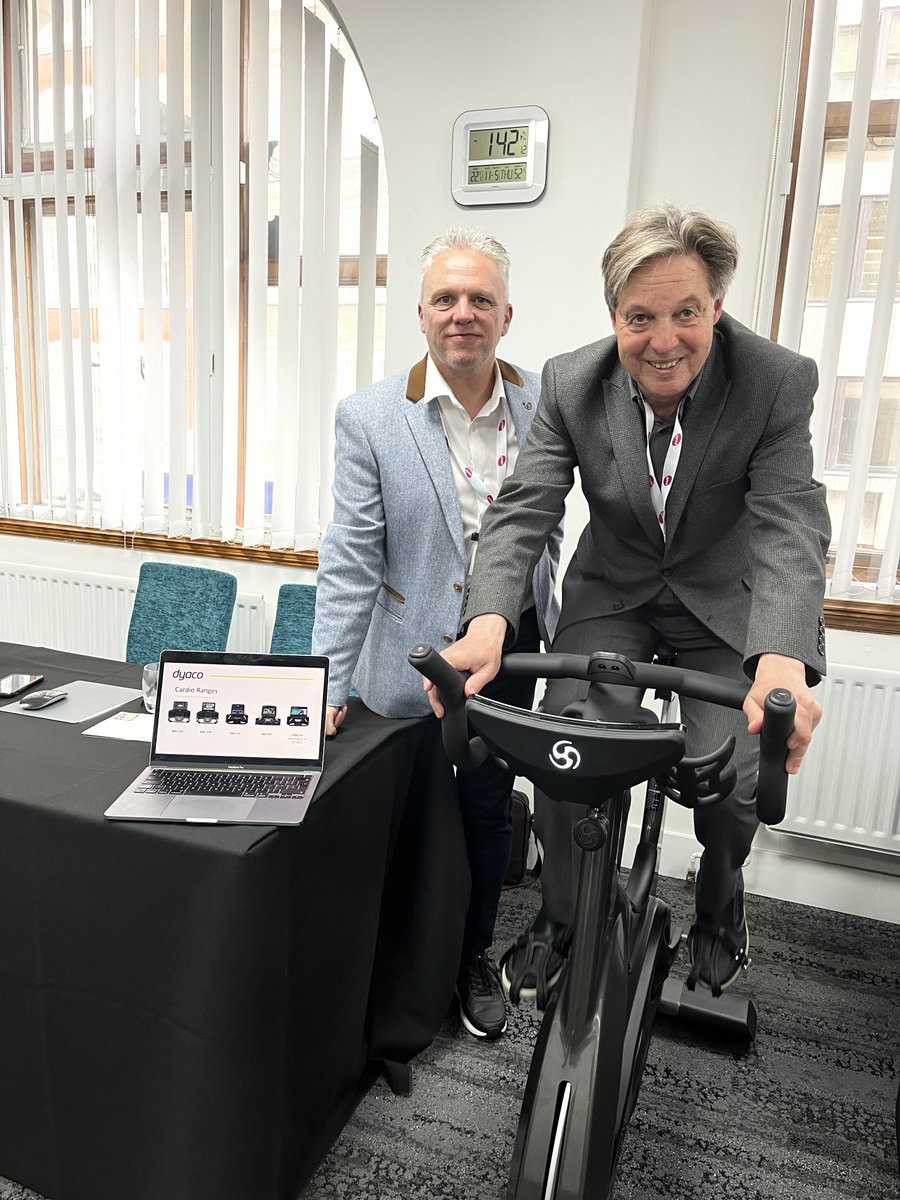 apseevents's tweet photo. #APSEsport - our Chair, @paulgittings, with today’s sponsor @AllianceLeisure and our exhibitors, #Orbit4, #dyaco, and #jordan. https://t.co/GdraMH8vKA