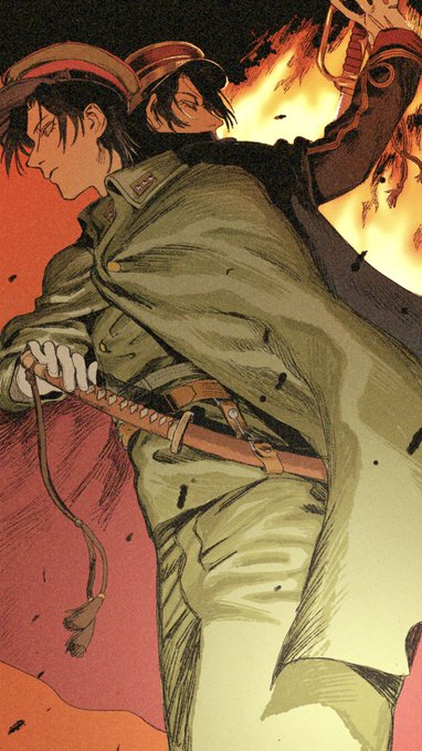 昼行燈様にご依頼で描いて頂いた
「かつて理想の軍人として在った姿」と「皇国への忠義も何もかも歪み切ってしまった姿」の桐島紘一です
素敵なイラスト、誠にありがとうございました...! https://t.co/jXqmTaai7I