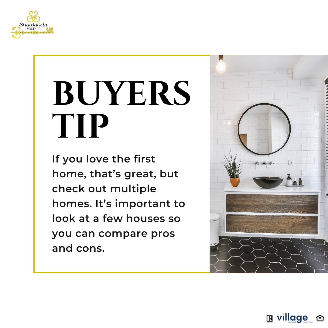 Keep Shopping. Viewing more homes will give you a better understanding of your options, likes and dislikes.

#buying #newlisting #househunt #homebuyer #homebuyers #dchomes #washingtondc #maryland #virginia #dmv #vahome #dmvrealtor #dmvrealestate #dchomesearch #dchomesforsale