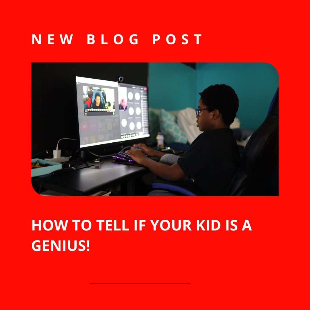Have you noticed your child’s ability to learn new words, process information quickly, or explore specific topics/interests in great depth?
There is a high possibility that your child is a Genius!

Read more - ycreators.com/blogs/1Zs5mV80…