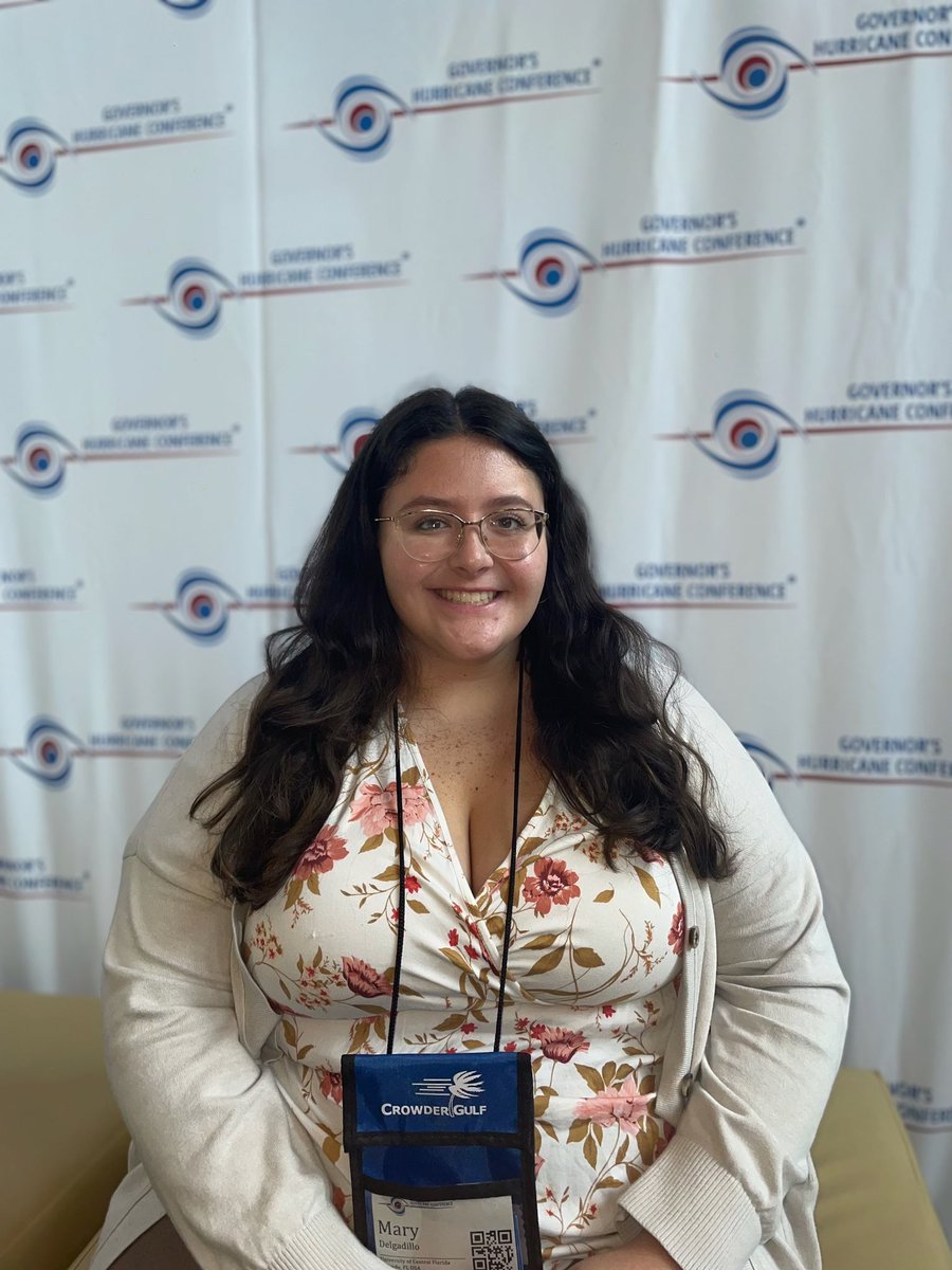 FLGHC_Students's tweet photo. Hello! I’m Mary Delgadillo and I am a UCF graduate student in the Master’s of Emergency and Crisis Management program. Today I’m taking over the GHC Student Program Twitter! #GHC2023 #FutureofEM https://t.co/sVPfXvcjbu