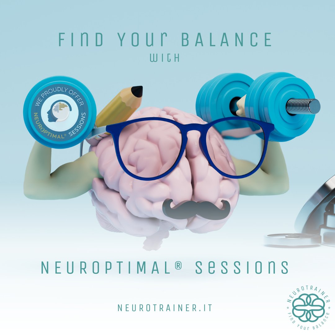 Neurotrainer_it's tweet image. "find your balance", trova il tuo equilibrio con #Neuroptimal®, il brain training più efficace per il tuo #benessere
neurotrainer.it

#benesserefisico #vitasana #fitnessmentale #neurofeedback #miglioramentopersonale #autoconsapevolezza #equilibriomentecorpo #milano