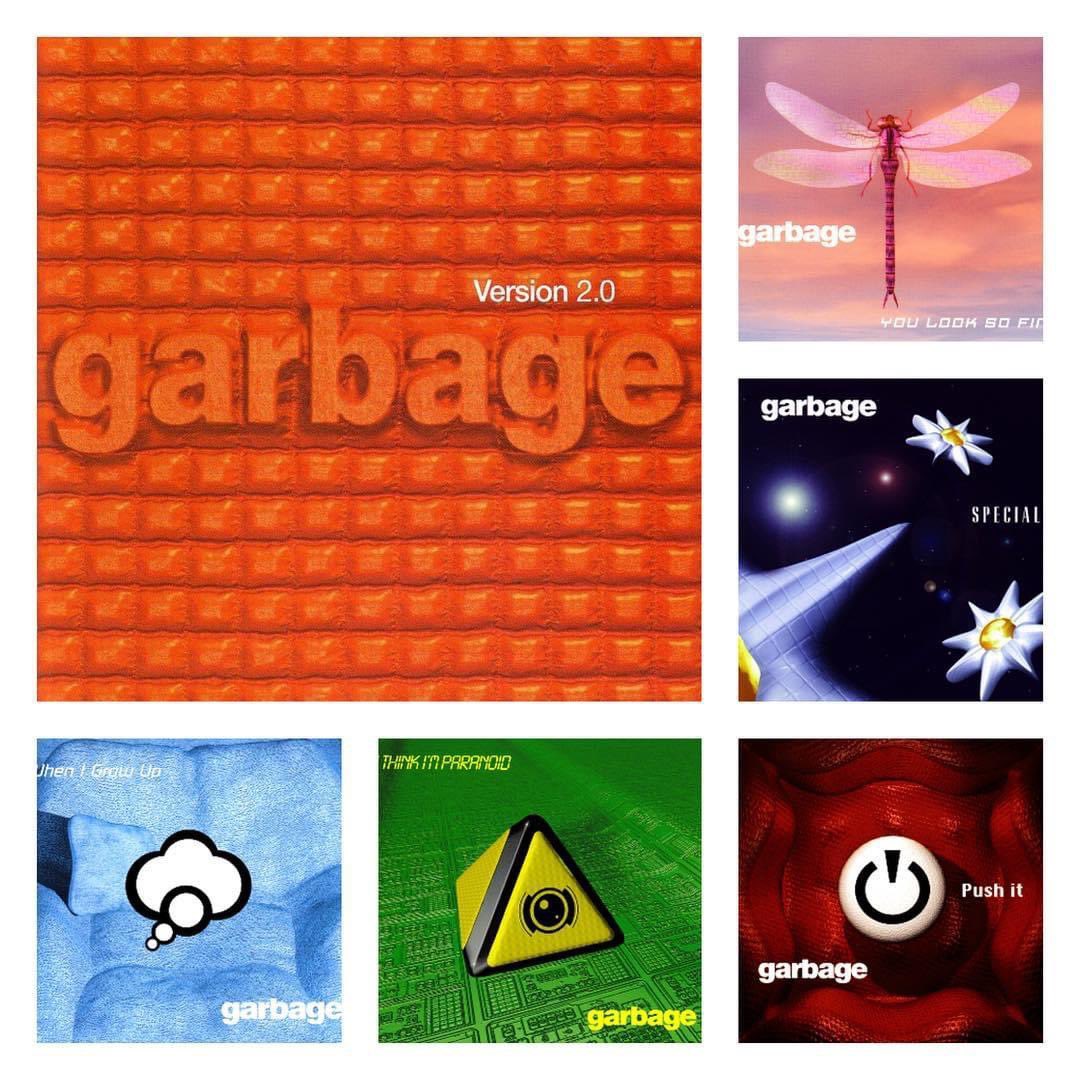 Happy 25th anniversary to Garbage’s album, ‘Version 2.0’. Released this week in 1998. #garbage #versiontwopointzero #pushit #ithinkimparanoid #special #whenigrowup #thetrickistokeepbreathing #youlooksofine #temptationwaits