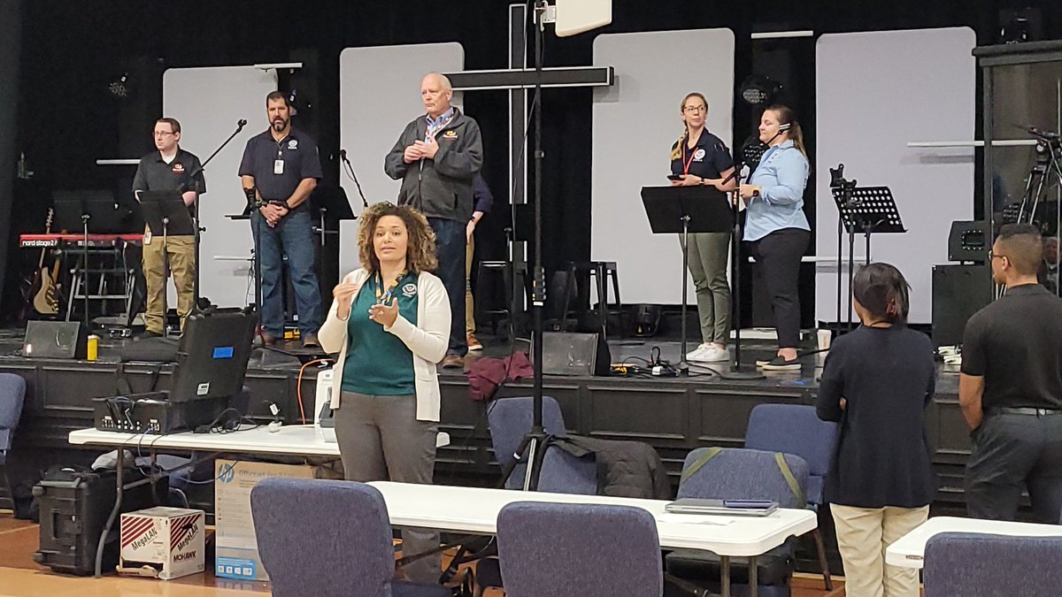 MDMEMA: Participating in a FEMA Federal Emergency Management Agency exercise today with partners from all over the region. More pics to come! #emergencymanagement