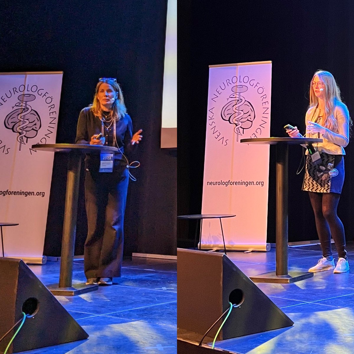 Today we talked about our cluster headache research at the Neurology week organized by the Swedish Neurological Association👩🏻‍⚕️👨🏼‍⚕️! #neurologiveckan #neurologiveckan2023
